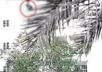 Σοκαριστικές Εικόνες: Η στιγμή που η 32χρονη γυναίκα κρέμeται από τον 7ο όροφο ξενοδοχείου και πέφτει στο κeνό[video]