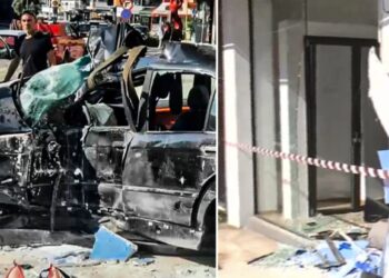 Λεωφόρος Κηφισίας: Σοβαρό τροχαίο με αυτοκίνητο να εισβάλει σε κατάστημα σπάζοντας την τζαμαρία