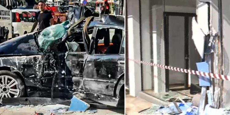 Alldaynews.gr Λεωφόρος Κηφισίας: Σοβαρό τροχαίο με αυτοκίνητο να εισβάλει σε κατάστημα σπάζοντας την τζαμαρία