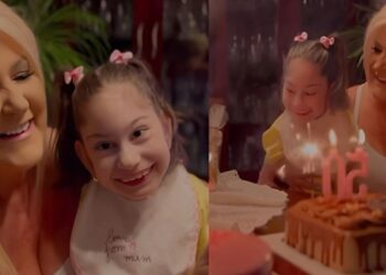 Χαρά Βέρρα: Γιορτάζει τα γενέθλιά της μαζί με την εγγονή της[video]