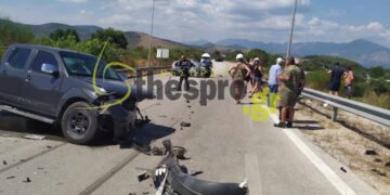 Τραγωδία στην Πρέβεζα: Νεκρός 36χρονος έπειτα από σύγκρουση ΙΧ με αγροτικό