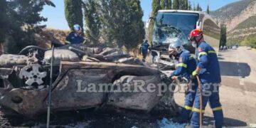 Alldaynews.gr Φρικτό τροχαίο: Γυναίκα κάηκe ζωντανή σε αυτοκίνητο μετά από τροχαίο στη Φωκίδα