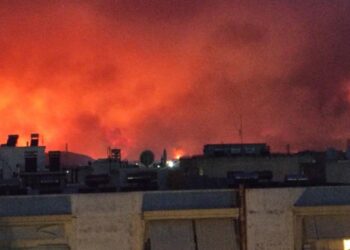 Φωτιά στην Αλεξανδρούπολη: Προγραμματίζεται προληπτική εκκένωση του γενικού νοσοκομείου