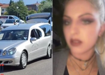 Θρήνος στην Κατερίνη: Κηδεύτηκε η 38χρονη που aπανθρακώθηκε στο αυτοκίνητό της[video]