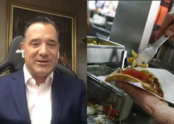 Ο Άδωνις Γεωργιάδης παρήγγειλε σουβλάκια εν μέσω καύσωνα, του τα έφεραν και τους έκοψε πρόστιμο