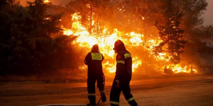 Alldaynews.gr Φωτιά στον Λαχανά Θεσσαλονίκης – Σηκώθηκαν ελικόπτερα στη μάχη της κατάσβεσης