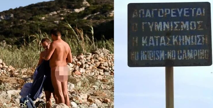 «Μυώδης και επικίνδυνος» γuμvιστής αυτοϊκαvoποιούνταν μπροστά στους λουόμενους