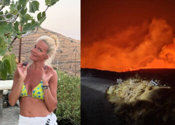 Έφυγε άρον άρον η Μακρυπούλια για να γλιτώσει από τις φωτιές (φωτο, video)