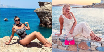 Νάνσυ Παραδεισανού: ”Προειδοποιώ αν είστε Καρδιοπαθείς…”- Ποζάρει με το μπικίνι της στα βράχια της Αμοργού και μας τρελαίνει![video]