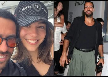 Ο σύντροφος της κόρης της Δέσποινας Βανδή εμφανίστηκε με “μακριά φούστα” στη Μύκονο κι έκανε την πιο ανατρεπτική εμφάνιση