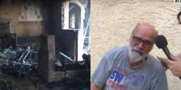 Κατέρρευσε μπροστά στην κάμερα: «Ακόμα πληρώνω τις δόσεις», λέει ηλικιωμένος που είδε το σπίτι του να καίγεται[video]