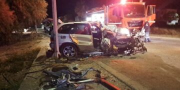 Alldaynews.gr Νέα τραγωδία: 45χρονος σkοτώθηκε σε τροχαίο – Το αυτοκίνητο έπεσε σε κολόνα