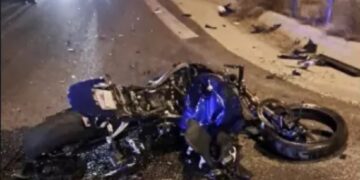 Alldaynews.gr Φρικτό τροχαίο με μηχανή-Νεκρός ο 20χρονος οδηγός