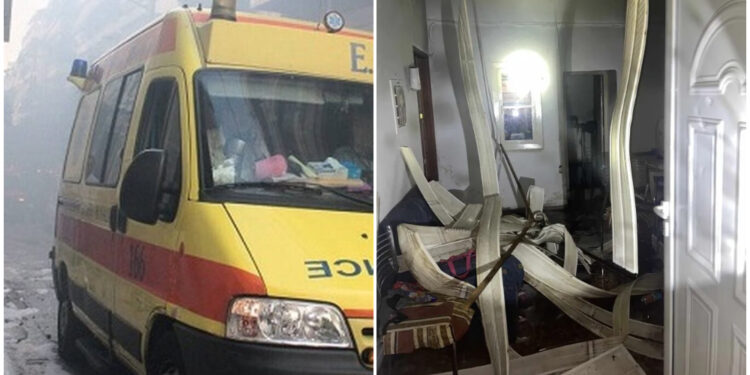 «Κόλαση» από έκρηξη φιάλης υγραερίου – Με εγκαύματα μάνα και η 11χρονη κόρη της (φωτο)