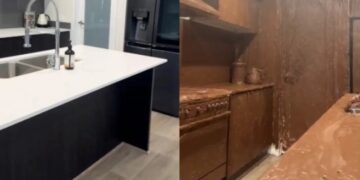 Απίστευτος τύπος άλειψε όλη τη κουζίνα με σοκολάτα: «Πάντα ήθελα ένα σπίτι από σοκολάτα» (video)