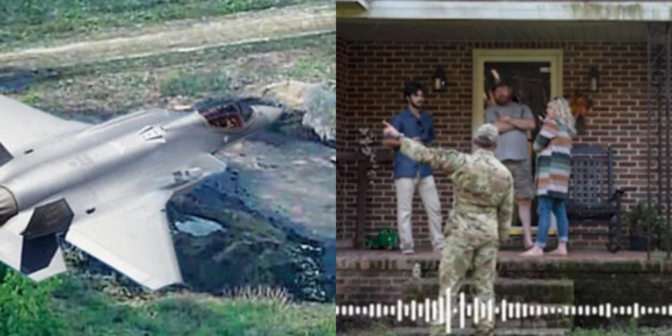 Απίστευτο τηλεφώνημα στο 112: «Είμαι ο πιλότος ενός F-35 που έπεσε. Εκτινάχθηκα με αλεξίπτωτο. Μπορείτε να στείλετε ασθενοφόρο;»