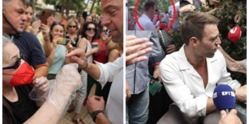 Alldaynews.gr Η Ελένη Λουκά με μάσκα και γάντια… την έπεσε στον Κασσελάκη – Η απίστευτη αντίδρασή του