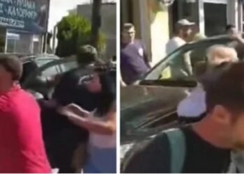 Καρδίτσα: Οργισμένη επίθεση κατοίκων του Παλαμά στον Αγοραστό-Τον προπηλάκισαν, κλωτσιές και γροθιές στο αυτοκίνητό του[Δείτε Βίντεο]