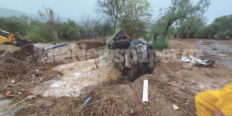 Alldaynews.gr Κακοκαιρία Daniel-Τραγωδία: Νεκρός κτηνοτρόφος στον Βόλο που καταπλακώθηκε από κατολίσθηση