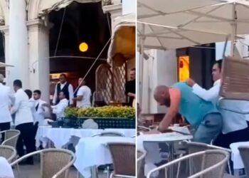 Βενετία: Σερβιτόροι πιάστηκαν στα χέρια με ξένους πελάτες[video]