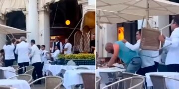 Βενετία: Σερβιτόροι πιάστηκαν στα χέρια με ξένους πελάτες[video]