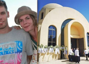 Σπαραγμός στο τελευταίο αντίο στα αδέλφια Μανδαλιού που σκοτώθηκaν στη Λιβύη – Παρούσα η Πρόεδρος της Δημοκρατίας