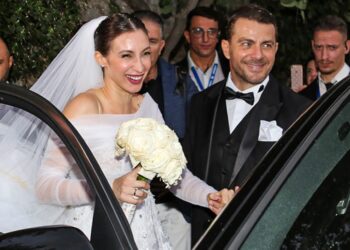 Τέλος ο Εργένης Ντάνος! Ο Γιώργος Αγγελόπουλος Παντρεύτηκε τη Δήμητρα Βαμβακούση-Δείτε Φωτογραφίες και Βίντεο