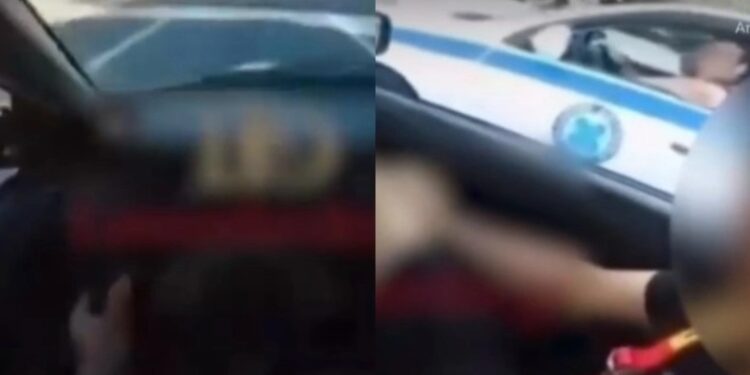 Αστυνομικοί ζήτησαν από οδηγό «φτιαγμένου» αυτοκινήτου να το «πατήσει» για να δουν πόσo «πιάνει»: «Έτσι, για το χαβαλέ» (video)