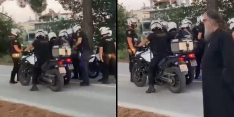 Alldaynews.gr Απίστευτη οδηγία αστυνομικού: «Θα μπούμε μέσα στον κόσμο. Και τίποτα να μην πέσει, ξύλο θα πέσει, εντάξει;» (video)