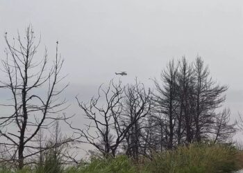 Πτώση ελικοπτέρου στην Εύβοια: Συνεχίζονται οι αγωνιώδεις έρευνες για τον πιλότο