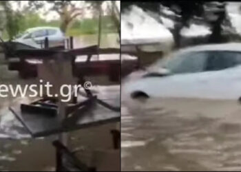 «Παναγιά μου, βοήθεια, η στάθμη ανεβαίνει!»: Εγκλωβισμένοι 30 παραθεριστές σε ξενοδοχείο στον Άγιο Ιωάννη Πηλίου