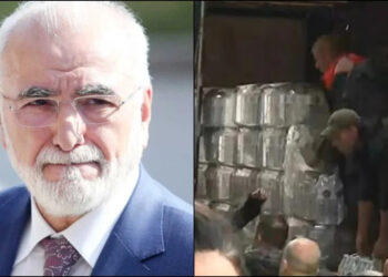 Στήριξη του Ιβάν Σαββίδη στους πληγέντες του Βόλου: Η Σουρωτή έστειλε 32.000 φιάλες νερού στους πλημμυροπαθείς