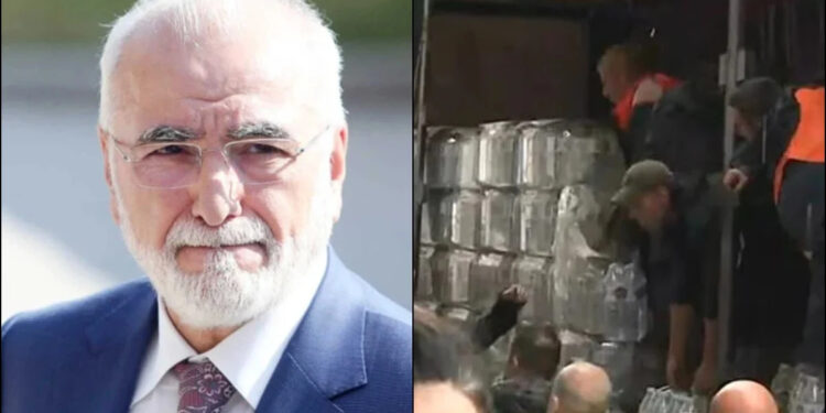 Στήριξη του Ιβάν Σαββίδη στους πληγέντες του Βόλου: Η Σουρωτή έστειλε 32.000 φιάλες νερού στους πλημμυροπαθείς