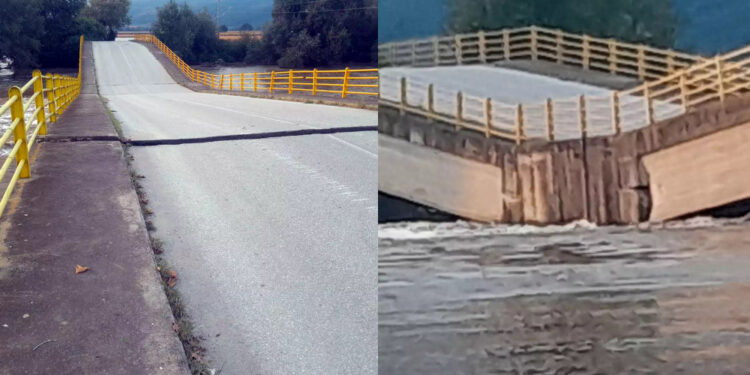 Alldaynews.gr Κατέρρευσε η μεγάλη γέφυρα στον Παλαιόπυργο Λάρισας – Αυτοψία στο σημείο μετά την καταστροφή