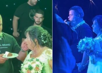 Κρήτη: Την τάιζε στο στόμα!Τρικούβερτο γλέντι μετά τον γάμο του 41χρονου Κωστή με την 82χρονη Παρασκιώ[Δείτε Βίντεο]