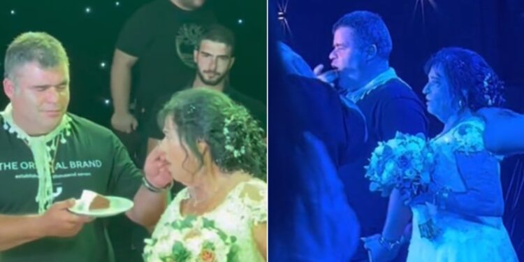 Κρήτη: Την τάιζε στο στόμα!Τρικούβερτο γλέντι μετά τον γάμο του 41χρονου Κωστή με την 82χρονη Παρασκιώ[Δείτε Βίντεο]