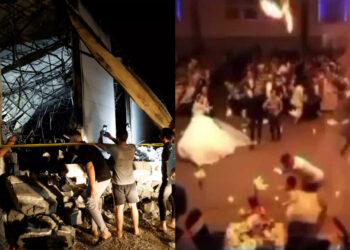 Απίστευτη Τραγωδία σε γάμο: Έριχναν Πυροτεχνήματα και πήρε φωτιά η αίθουσα δεξιώσεων – Πάνω από 110 οι νεκpοί (φωτο, video)