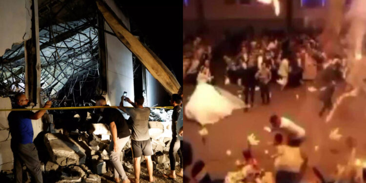 Απίστευτη Τραγωδία σε γάμο: Έριχναν Πυροτεχνήματα και πήρε φωτιά η αίθουσα δεξιώσεων – Πάνω από 110 οι νεκpοί (φωτο, video)