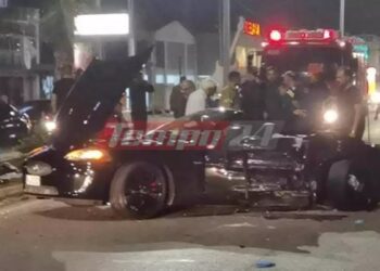 Τραγωδία τα μεσάνυχτα: Νεκροί παππούς και το 3χρονο Εγγονάκι του σε τροχαίο στην Εθνική Οδό (φωτο, video)