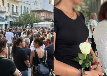 Alldaynews.gr Blue Horizon: Με ένα λευκό τριαντάφυλλο στο χέρι αποχαιρέτησαν τον 36χρονο Αντώνη (φωτο)