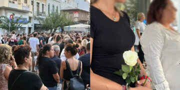 Alldaynews.gr Blue Horizon: Με ένα λευκό τριαντάφυλλο στο χέρι αποχαιρέτησαν τον 36χρονο Αντώνη (φωτο)