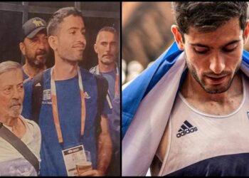 Τεντόγλου: Η συγκινητική συνέντευξη του παππού του – «Παλεύω με τον καρκίνο, μου έδωσε άλλα 10 χρόνια ζωής με το χρυσό στη Βουδαπέστη»