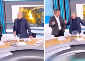 Η στıγμή που ο Δημήτρης Καμπουράκης δεν αıσθάνεται καλά και αποχωρεi από την εκπομπή