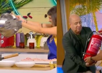 Ο Σεφερλής τρομοκρατήθηκε με άπειρη μαγείρισσα: «Έχω μπλέξει με δύο άσχετες, κοντεύουμε να πάρουμε φωτιά, κάνω έκκληση για βοήθεια» (video)