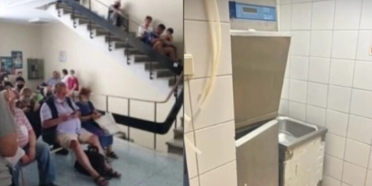 Alldaynews.gr Εξωφρενική καταγγελία από τον πρόεδρο της ΠΟΕΔΗΝ: «Ούρα ασθενών στάζουν στα κεφάλια γιατρών και ανθρώπων που νοσηλεύονται» (video)