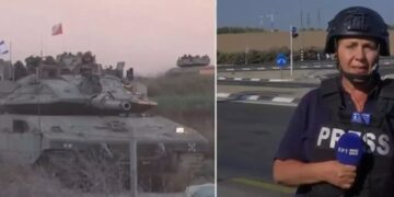 Alldaynews.gr Ισραηλινοί πυροβόλησαν το συνεργείο της ΕΡΤ τη στιγμή που τραβούσε πλάνα – «Ήταν προειδοποιητική βολή»