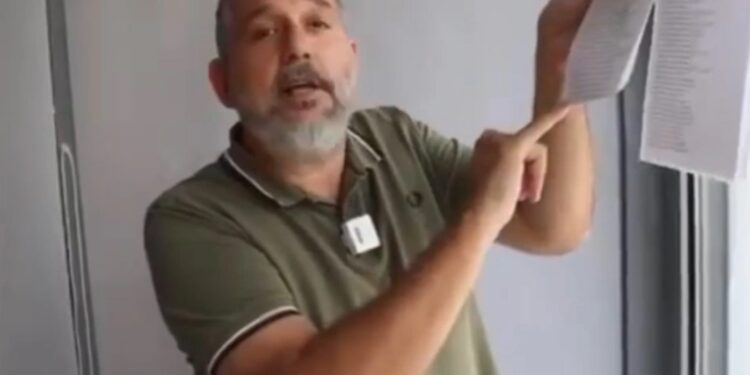 Χαμός με Υπ. Δημοτικό Σύμβουλο: «Πώς να βρείτε το όνομά μου στο ψηφοδέλτιο των 98 εκατοστών»[video]