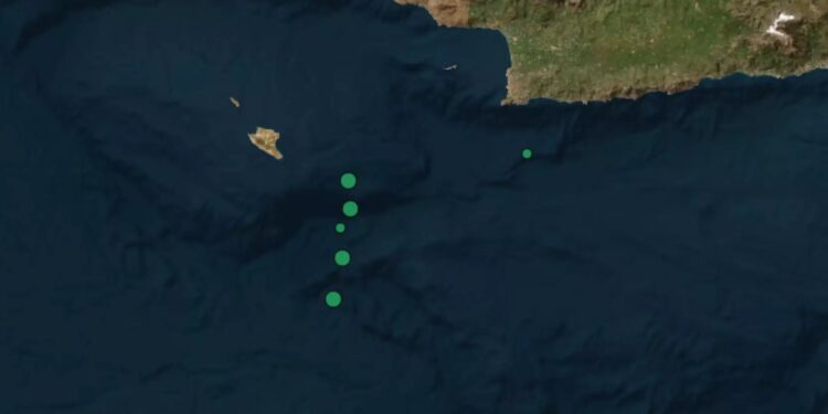 Γαύδος: Απανωτοί σεισμοί τα ξημερώματα