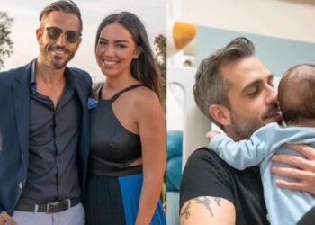 Γιώργος Τσούλης: Οι πρώτες εικόνες από την βάπτιση του γιου του – Το όνομα που πήρε ο μικρός