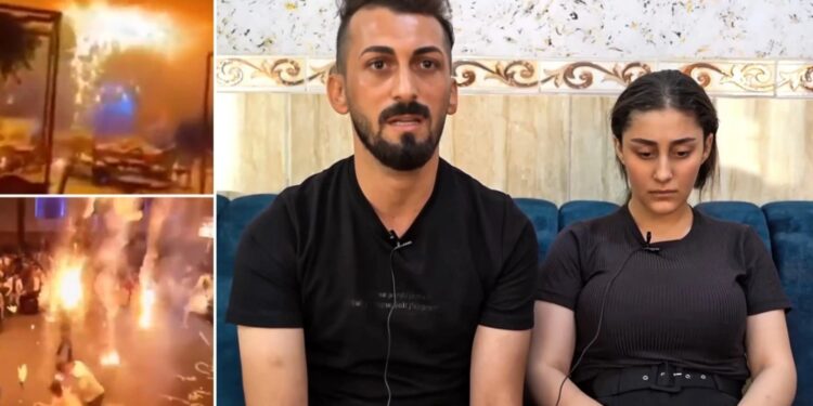 «Είμαστε νεκροί μέσα μας» – Συγκλονισμένο το ζευγάρι από τη φωτιά στη γαμήλια δεξίωση με τους 113 νεκρούς